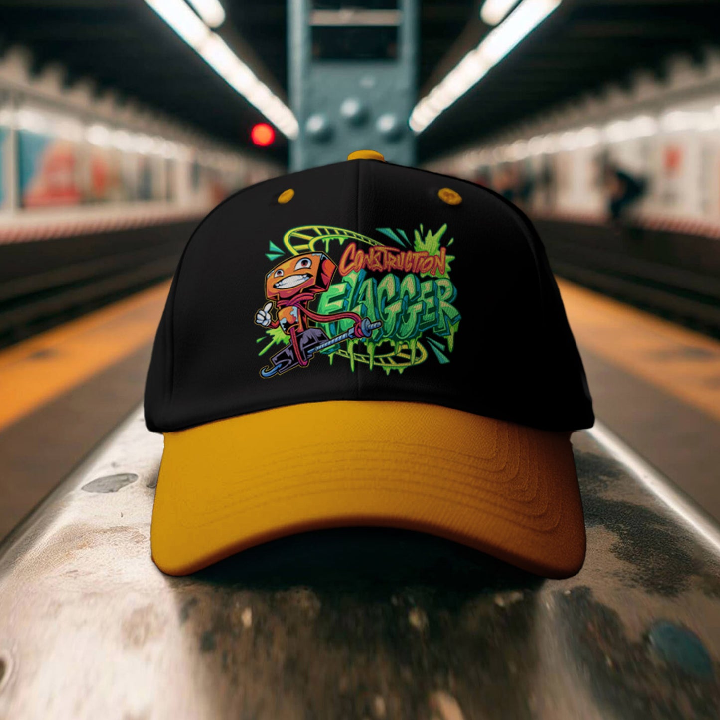 Flagger’s Snapback Hat - Orange