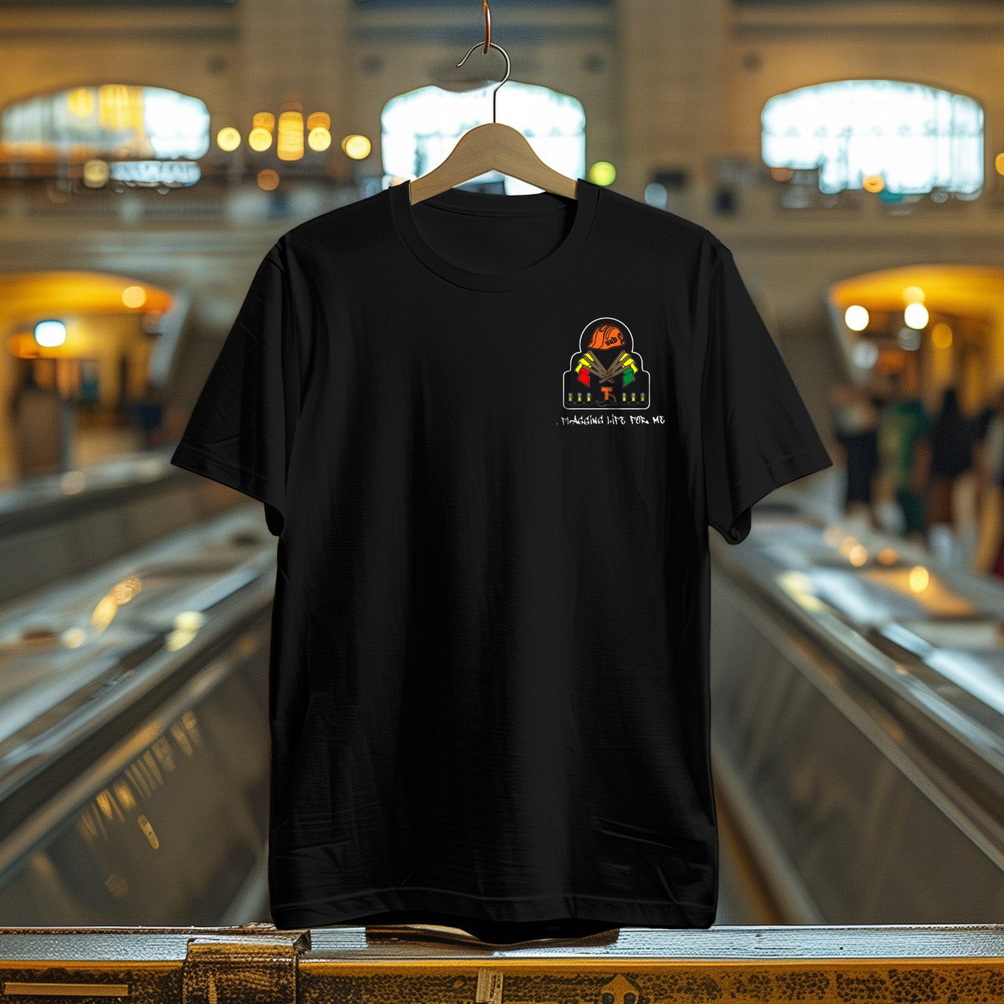 Flagging Life design T-SHIRT