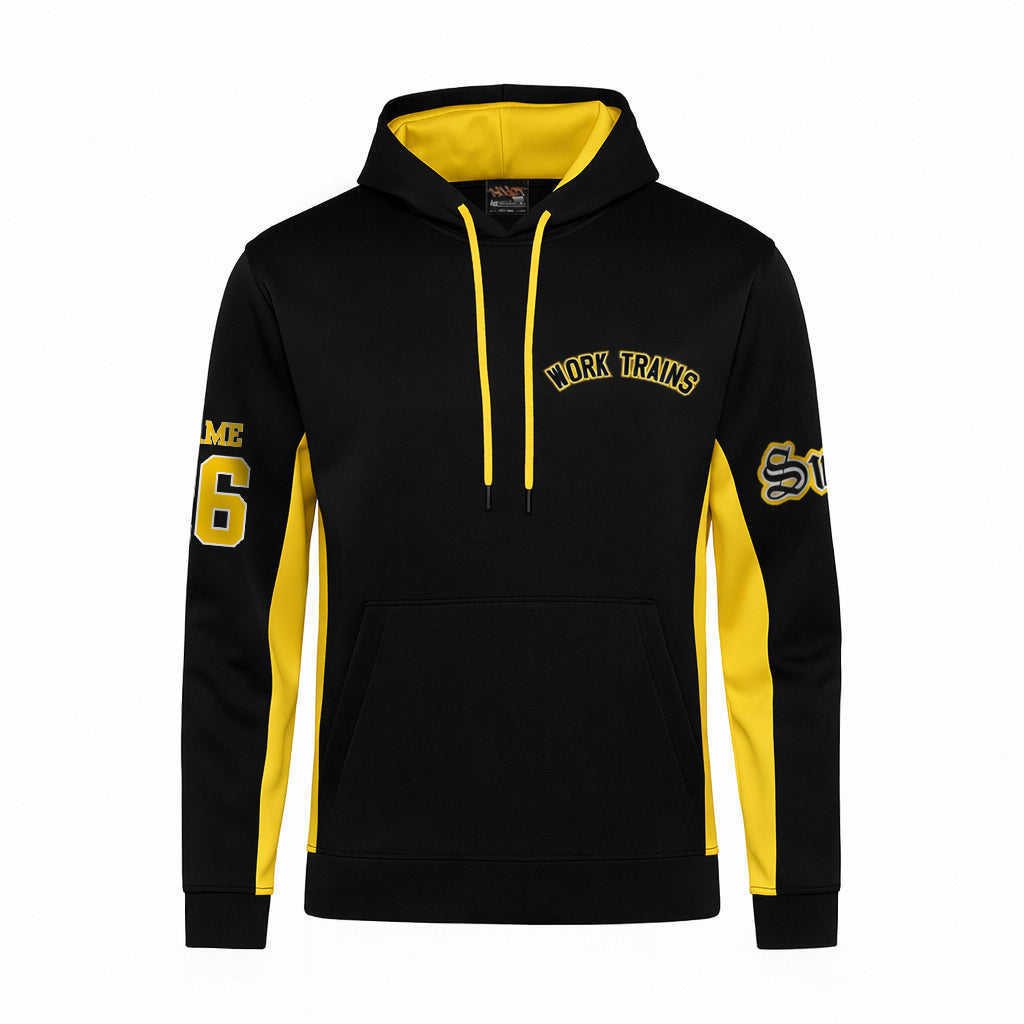 Work Trains Hoodie 2026