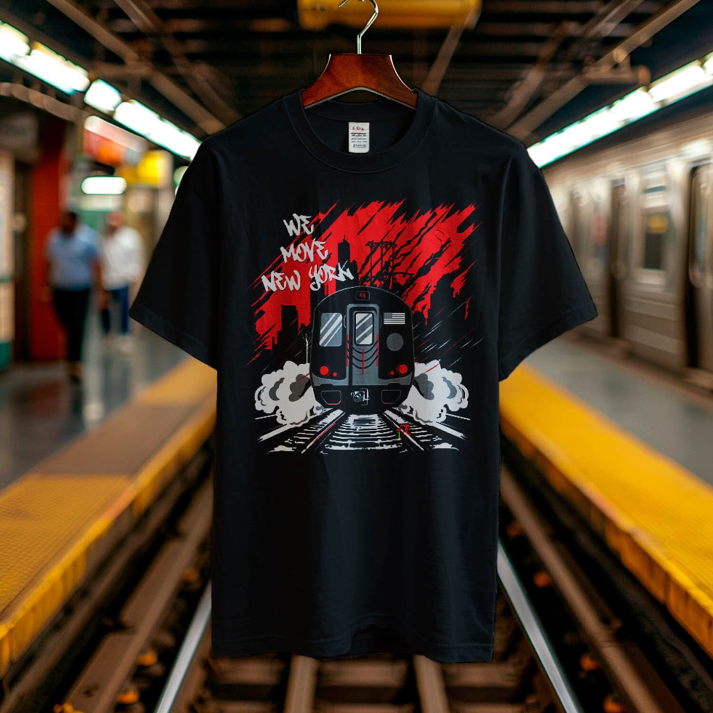 Red Gotham Sky