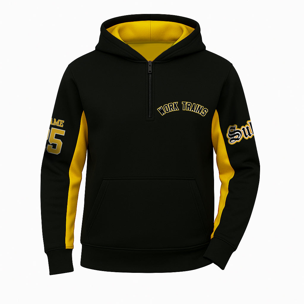 Work Trains Hoodie 2025